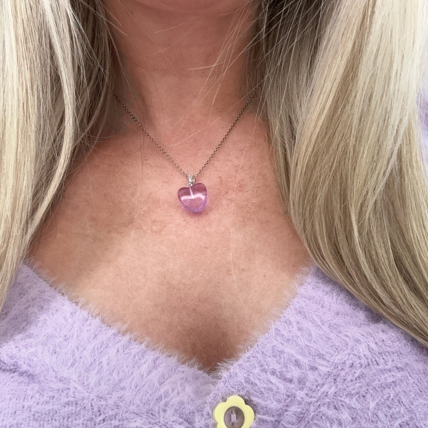 Signature Jelly Heart Necklace