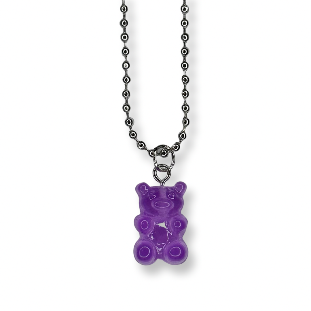 Signature Jelly Bear Necklace