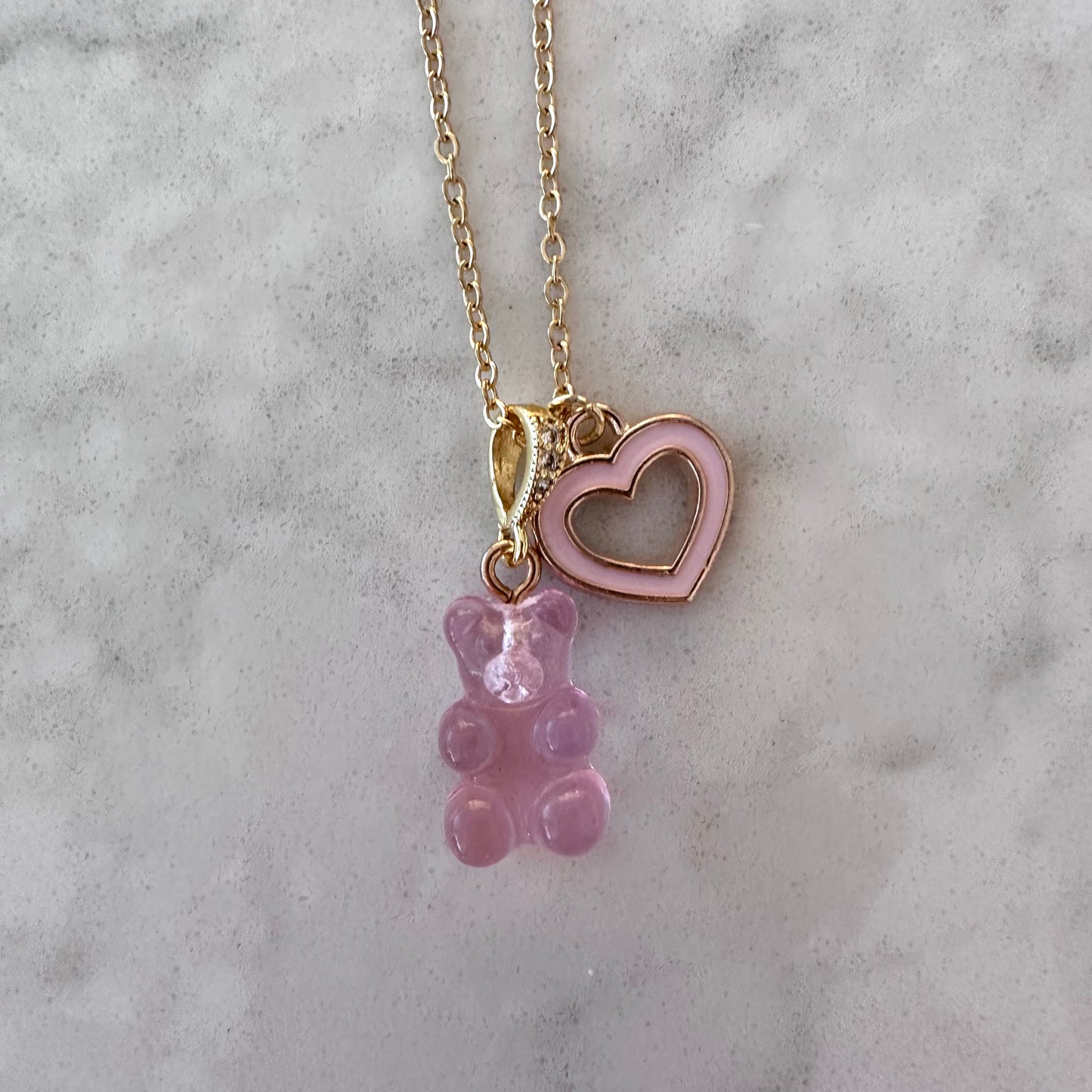 Be My Bae Signature Jelly Bear Necklace