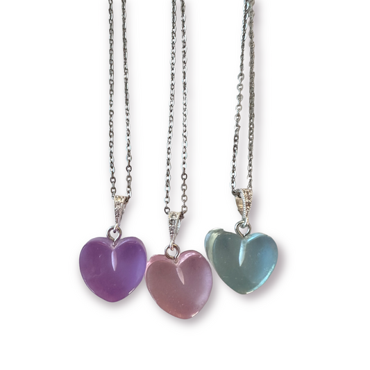 Signature Jelly Heart Necklace