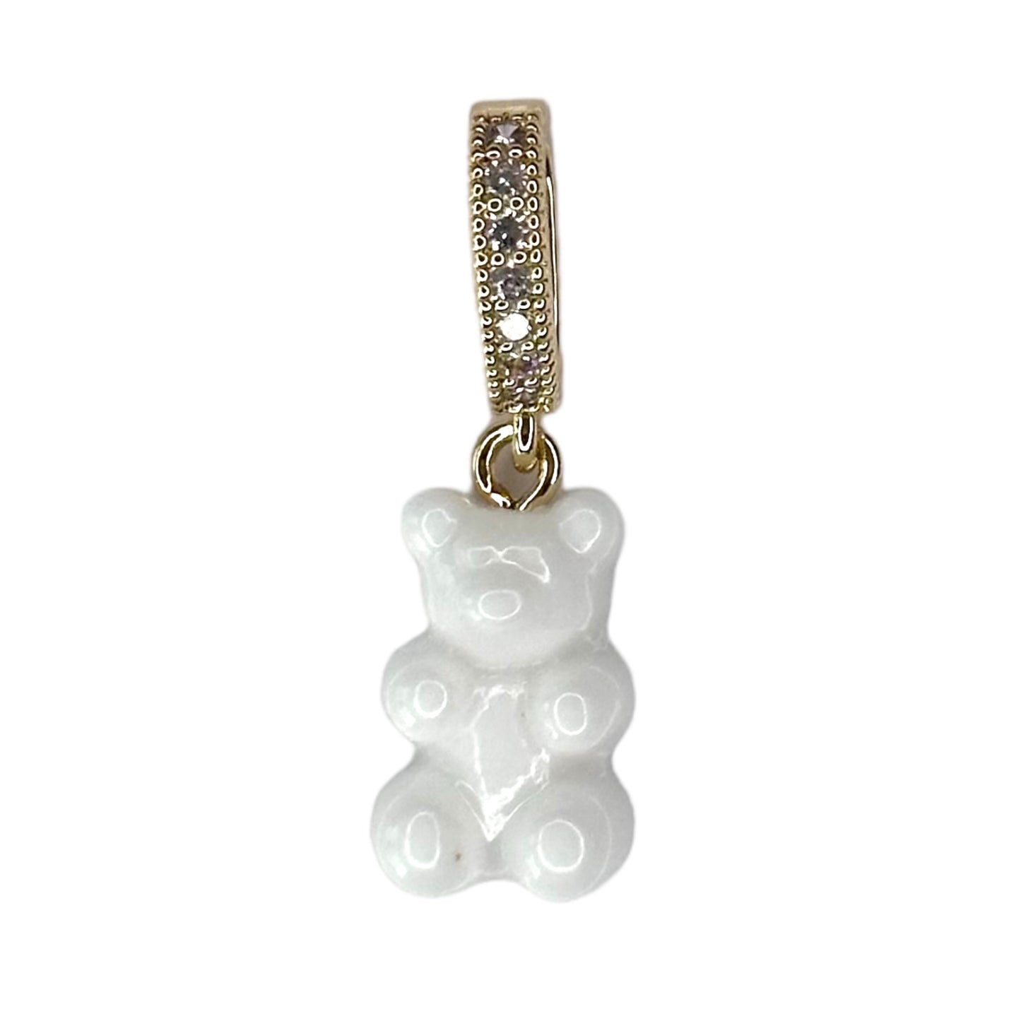 90s Glam Luxury Bear Charm